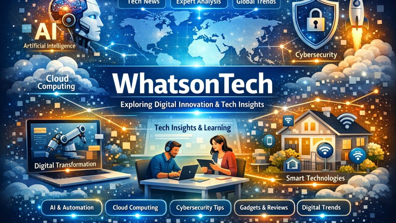 WhatsonTech: Digital Awareness and Technology Insights